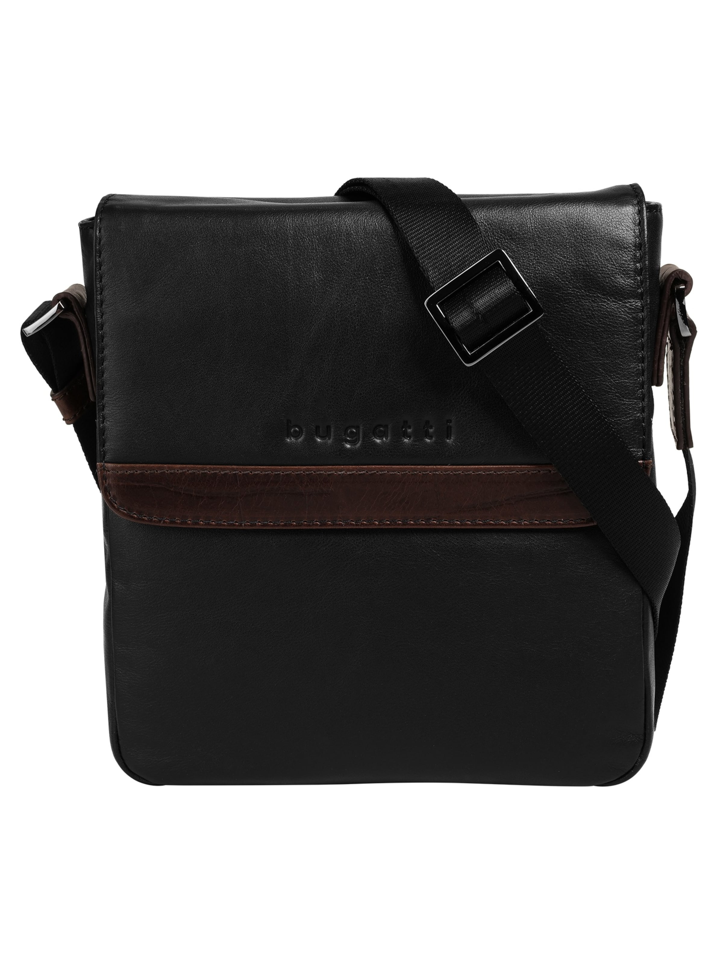 Sac à bandoulière 'CORSO DELUXE' bugatti en noir : devant