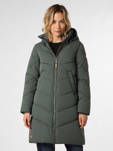 Ragwear Winter Coat ' ' in Green: front