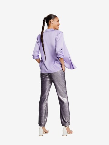ESPRIT Tapered Pants in Purple