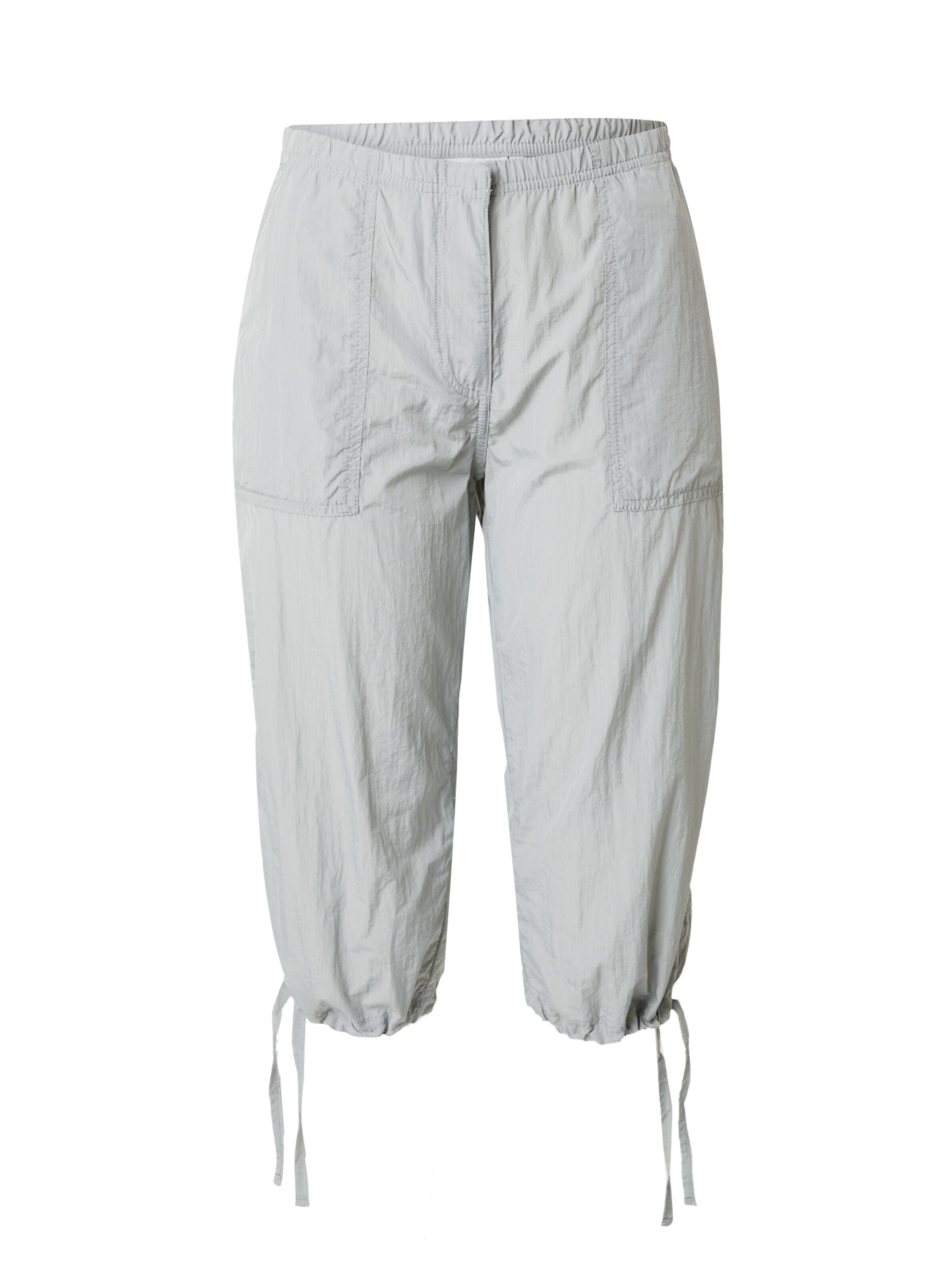 WEEKDAY Normalny krój Spodnie w kolorze szary: przód