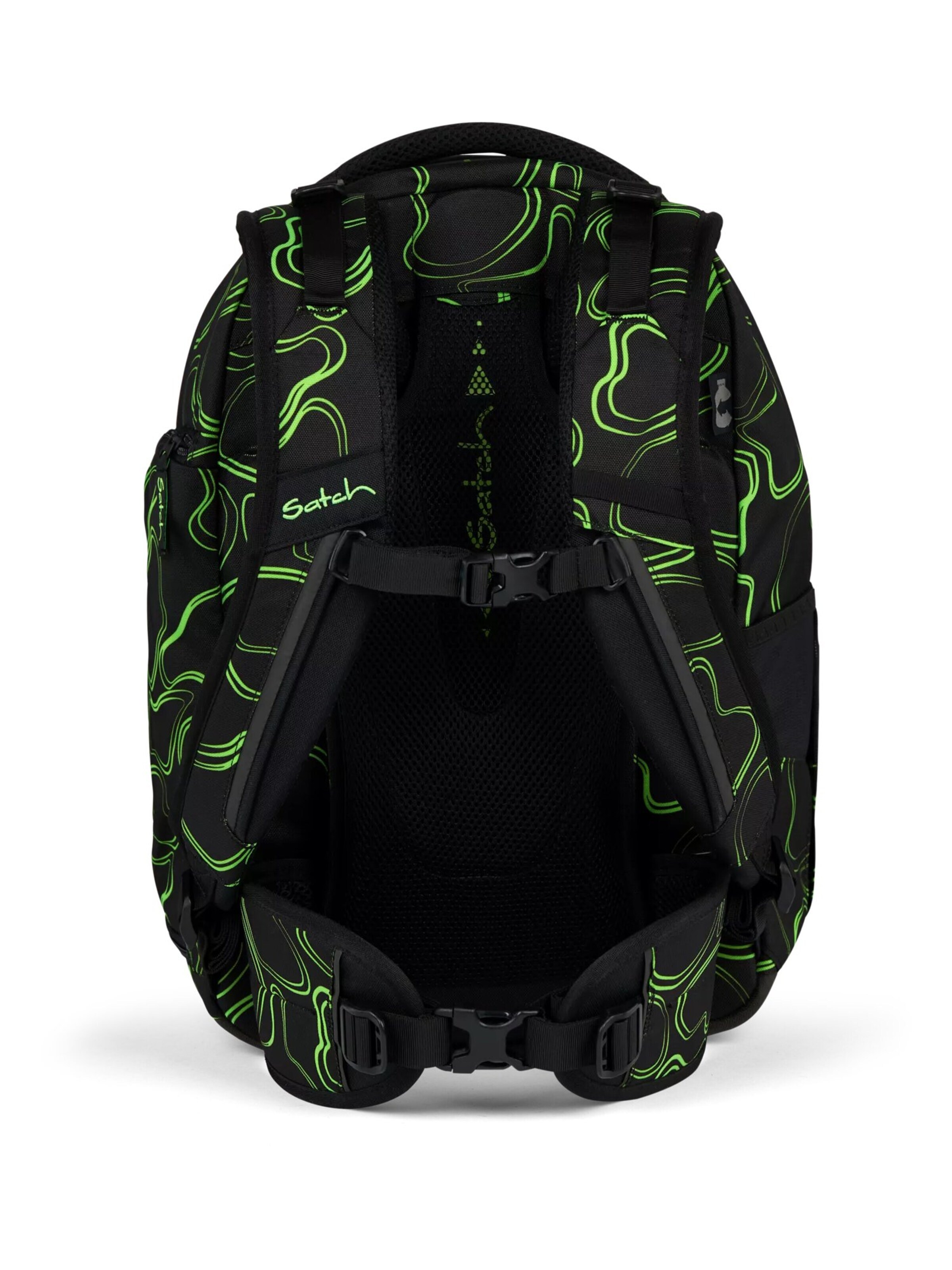 Satch Backpack 'Schulrucksack match' in Green