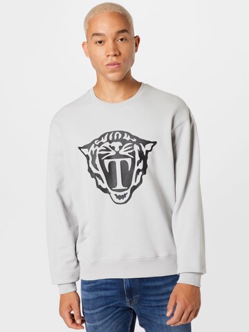 Tiger of Sweden Sweatshirt 'ZOAB PR' in Grau: predná strana