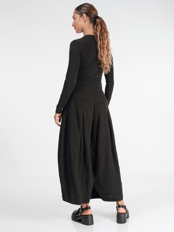 GRIZAS Wide leg Byxa i svart