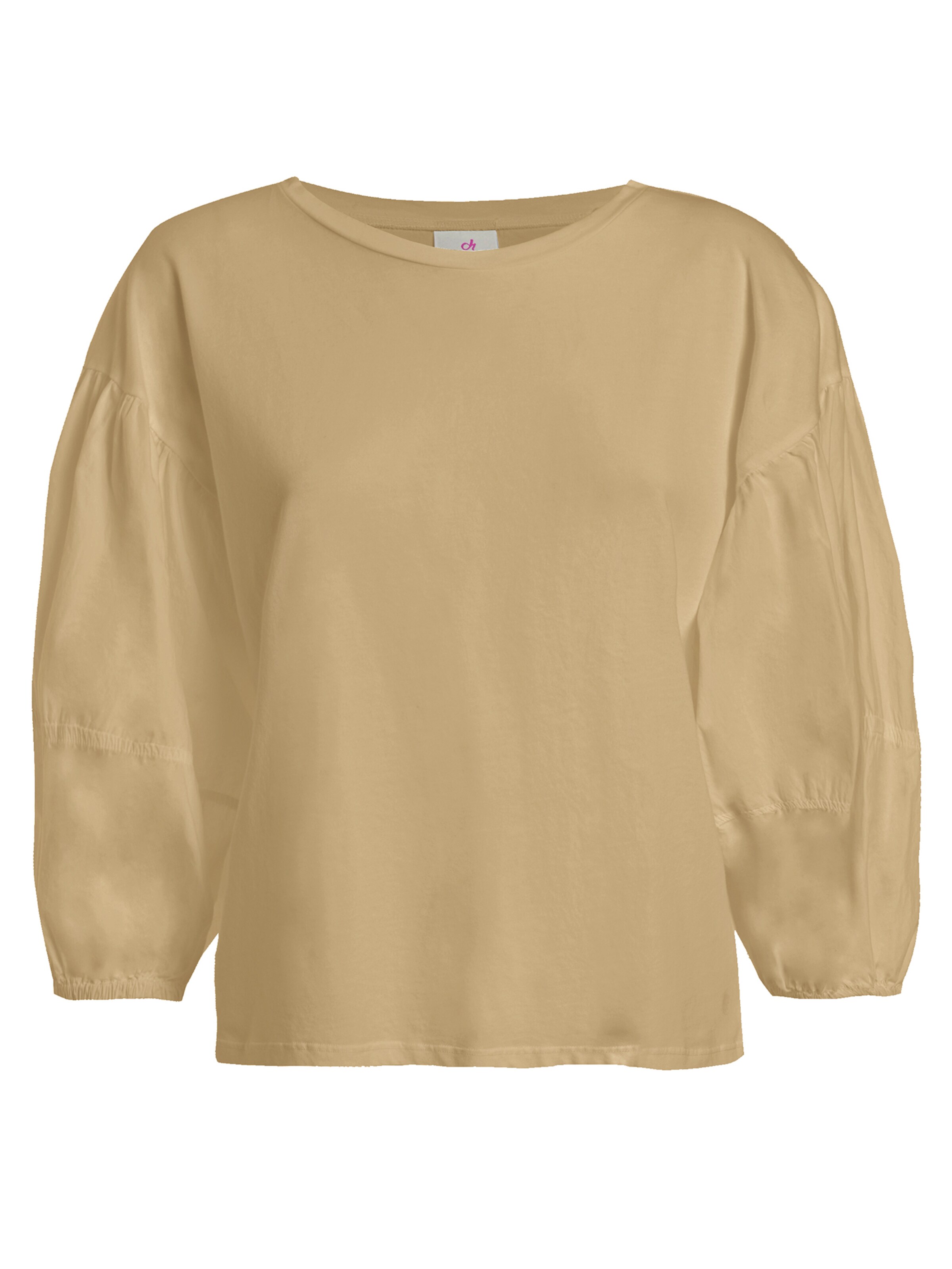 DEHA Shirt in Bruin: voorkant