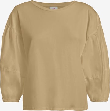 DEHA Shirt in Bruin: voorkant