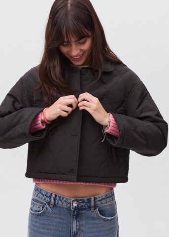 MANGO TEEN Between-Season Jacket 'Malmocr' in Black