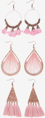 rožinė IZIA Auskarai: priekis