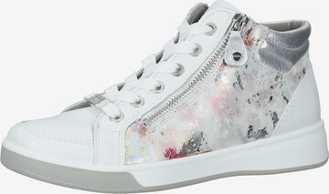 ARA High-Top Sneakers in White: front