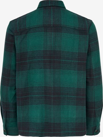 Only & Sons Regular fit Button Up Shirt 'Baz' in Green