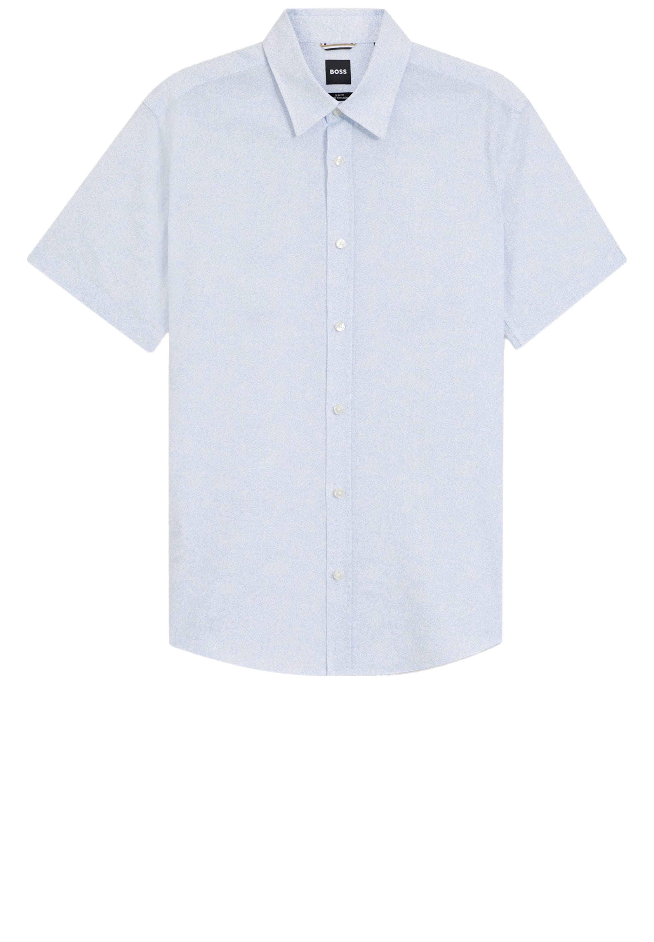 BOSS Button Up Shirt 'Roan' in Blue: front