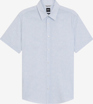 BOSS Hemd 'Roan' in Blau: Vorderseite