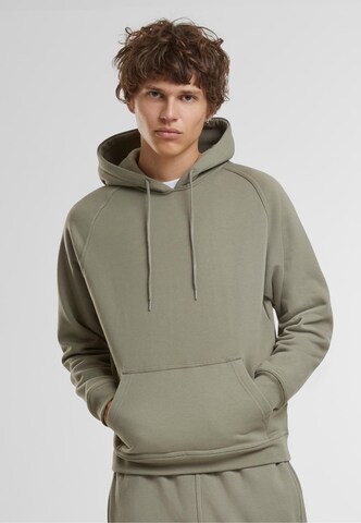 Urban Classics Sweatshirt 'Blank' in Grün: Vorderseite