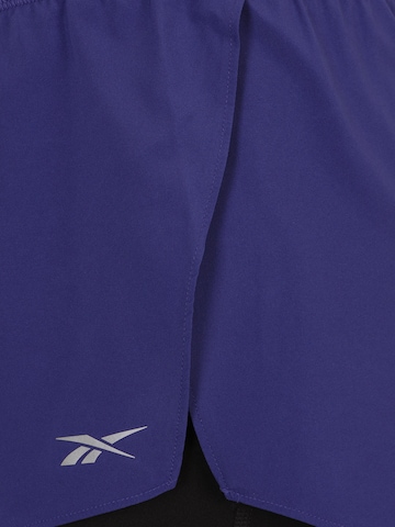 Skinny Pantalon de sport Reebok en violet