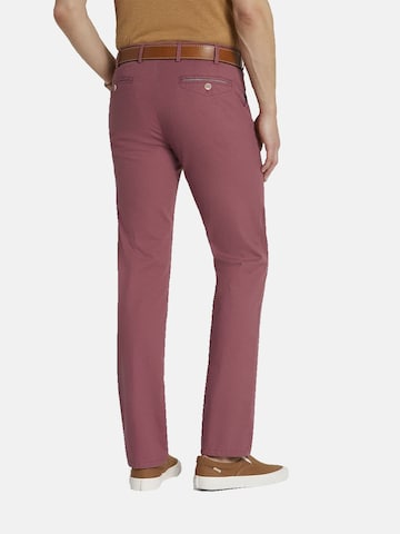 Regular Pantalon chino 'Chicago 1-5039' MEYER en rouge