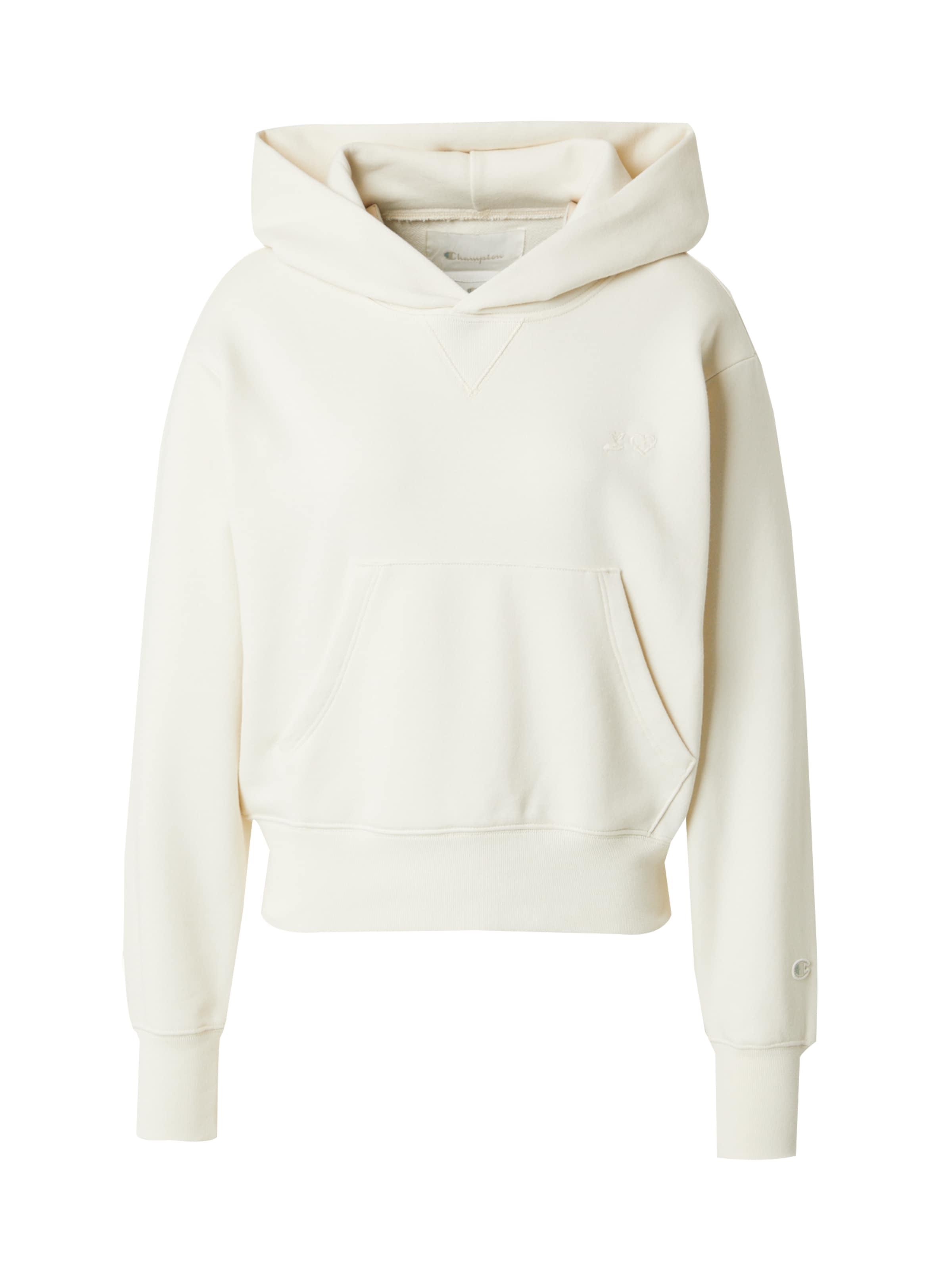 Champion Authentic Athletic Apparel Sweatshirt in Beige: front