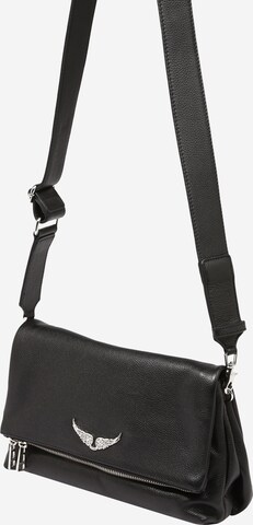 Zadig & Voltaire Crossbody Bag 'ROCKY' in Black: front