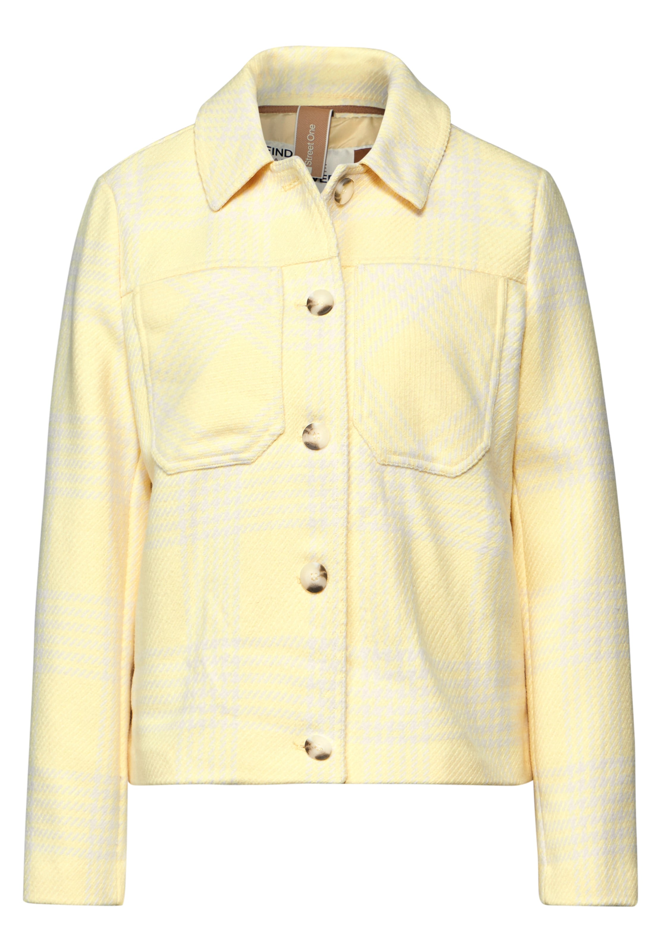 STREET ONE Between-Season Jacket in Yellow: front