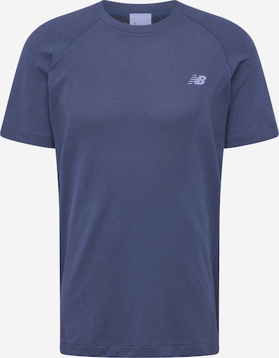 new balance T-Shirt fonctionnel 'Athletics' en bleu clair / bleu foncé, Vue avec produit