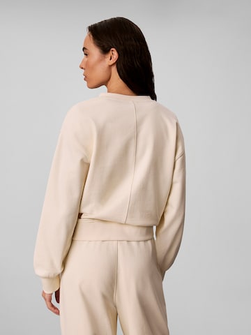 Sweat-shirt Calvin Klein Jeans en beige