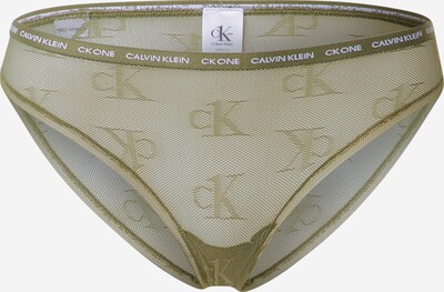 Calvin Klein Underwear Slip i oliven / hvid, Produktvisning