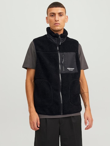 Gilet 'Vesterbro' JACK & JONES en noir : devant