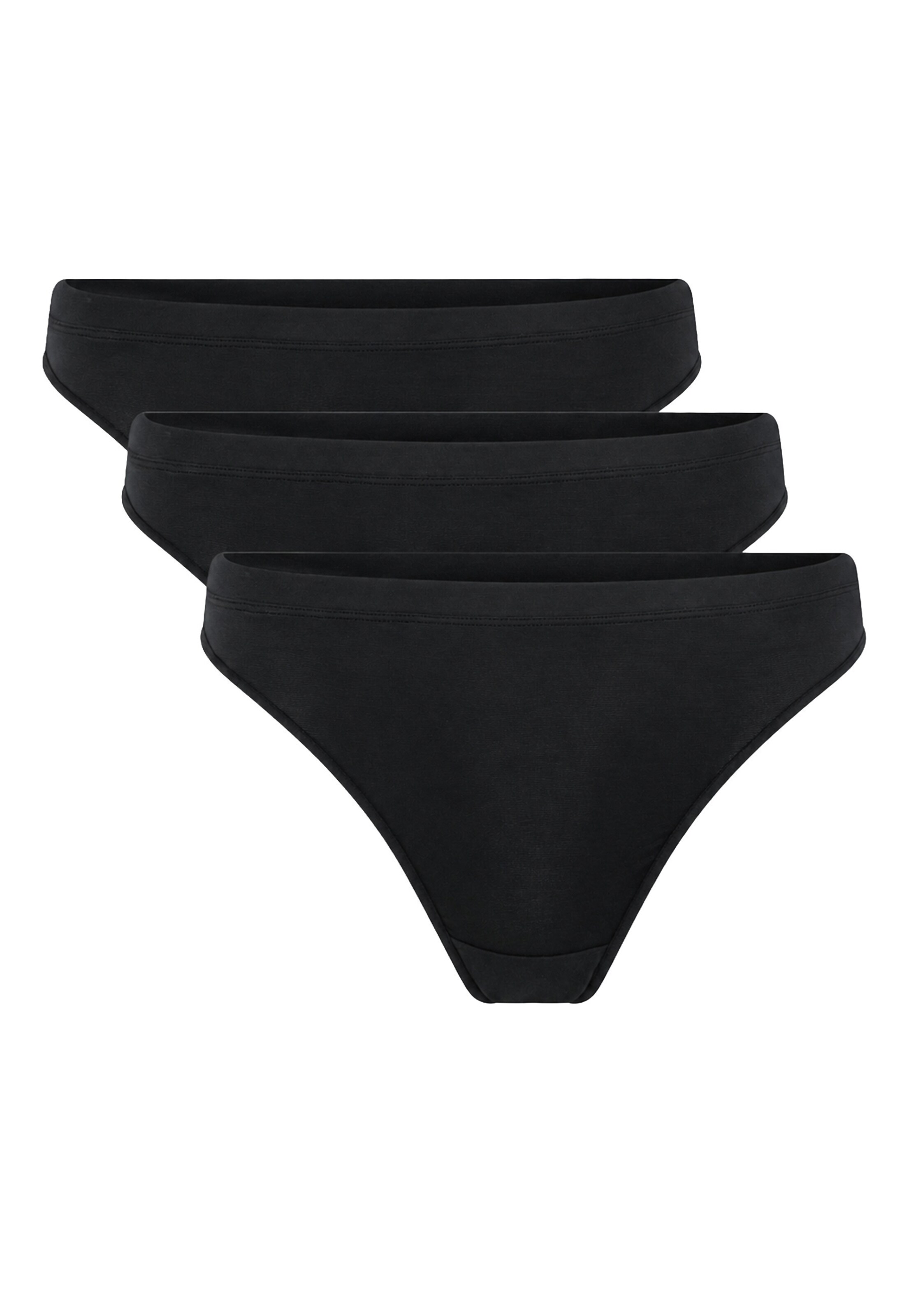 CC DK - Tanga em preto: frente