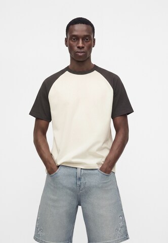 HOLLISTER - Camiseta 'JUN4' en blanco