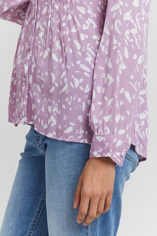 Camicia da donna 'MARRAKECH' di ICHI in lilla