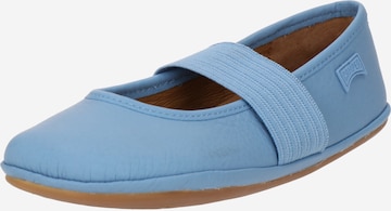 CAMPER Ballet Flats 'Right' in Blue: front