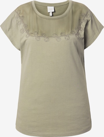 Ulla Popken Shirt in Braun: Vorderseite