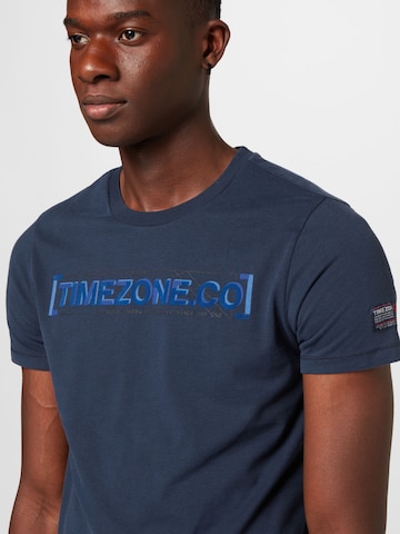 TIMEZONE Shirt in Blue