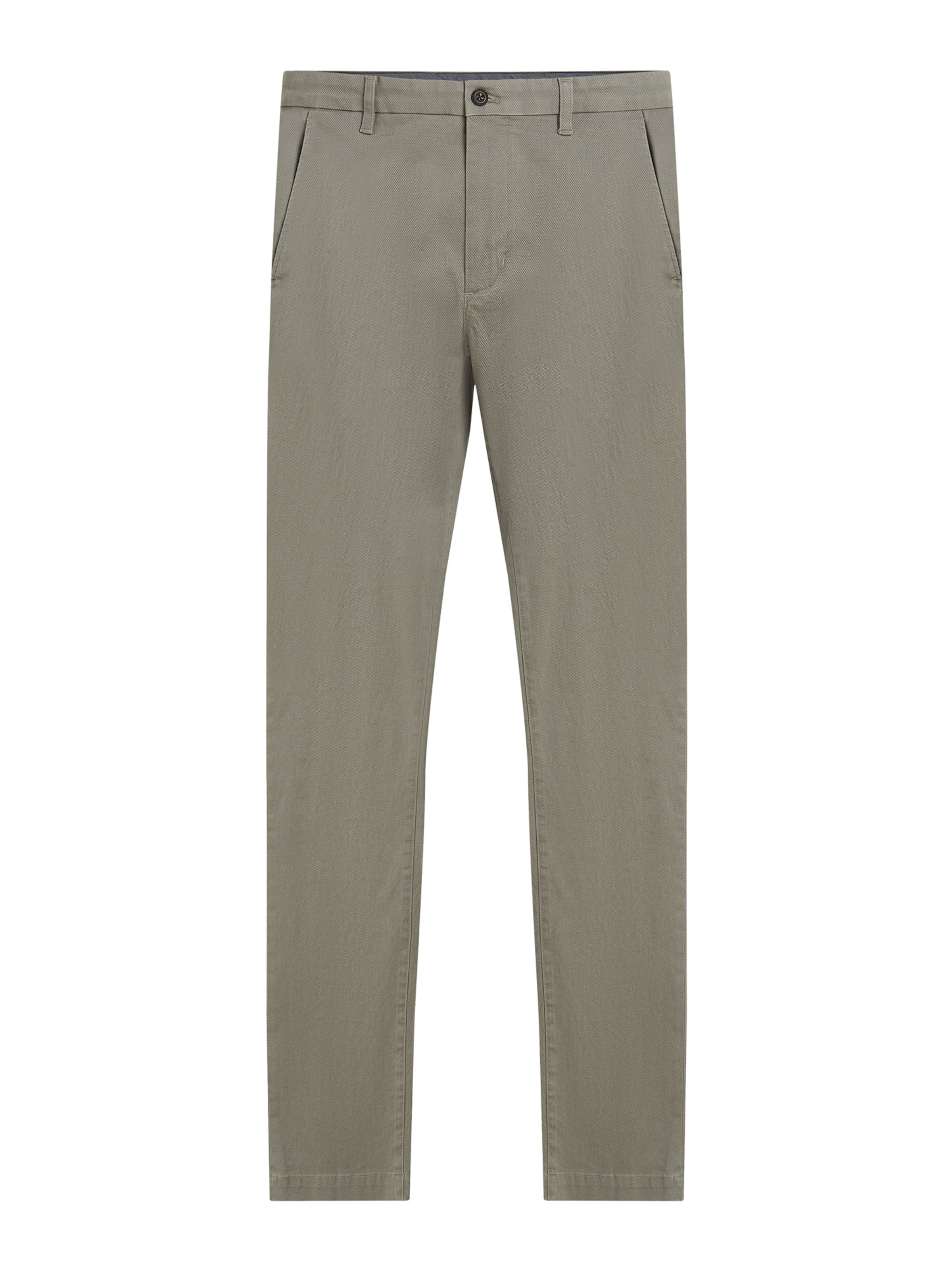 TOMMY HILFIGER Regular Chinobyxa 'DENTON' i grå: framsida