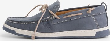 Travelin Mocassins 'Falmouth' in Blauw