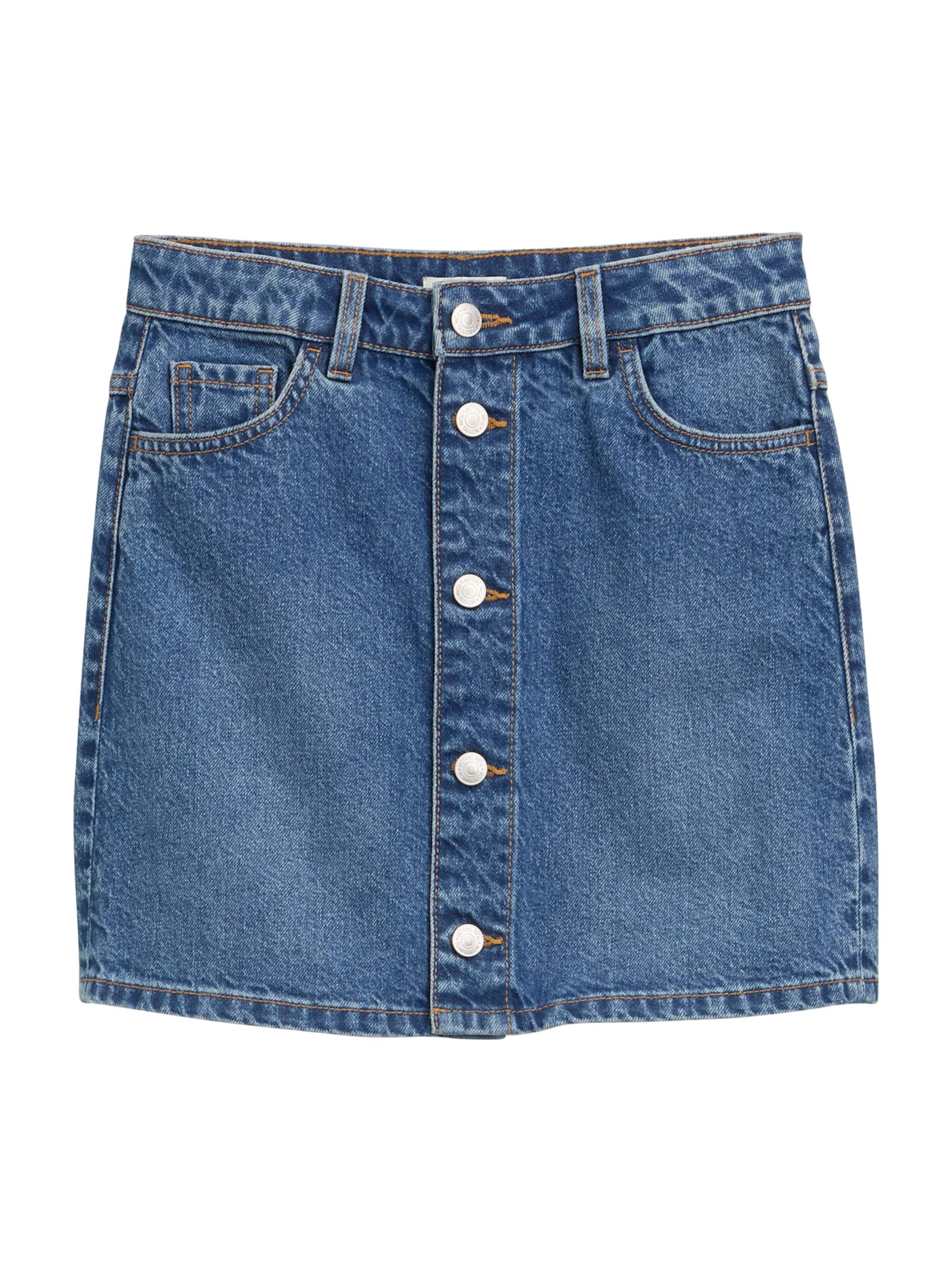 TOM TAILOR Rok in Blauw: voorkant