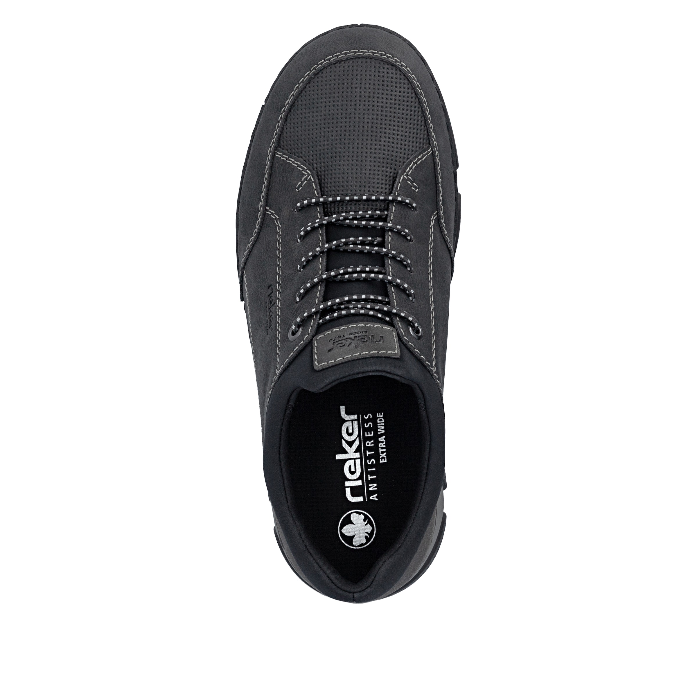 Rieker Slip On in Schwarz