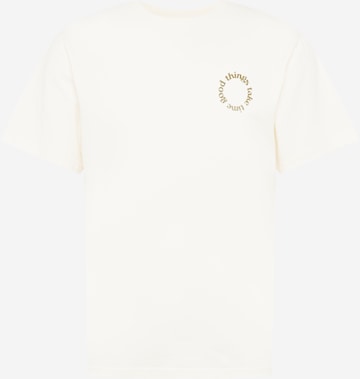 forét Shirt 'SPIN' in Grijs: voorkant