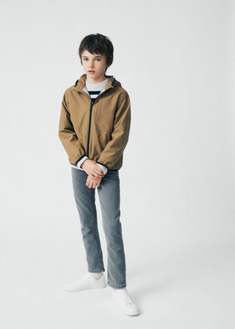 MANGO KIDS Between-Season Jacket 'Marcos' in Brown