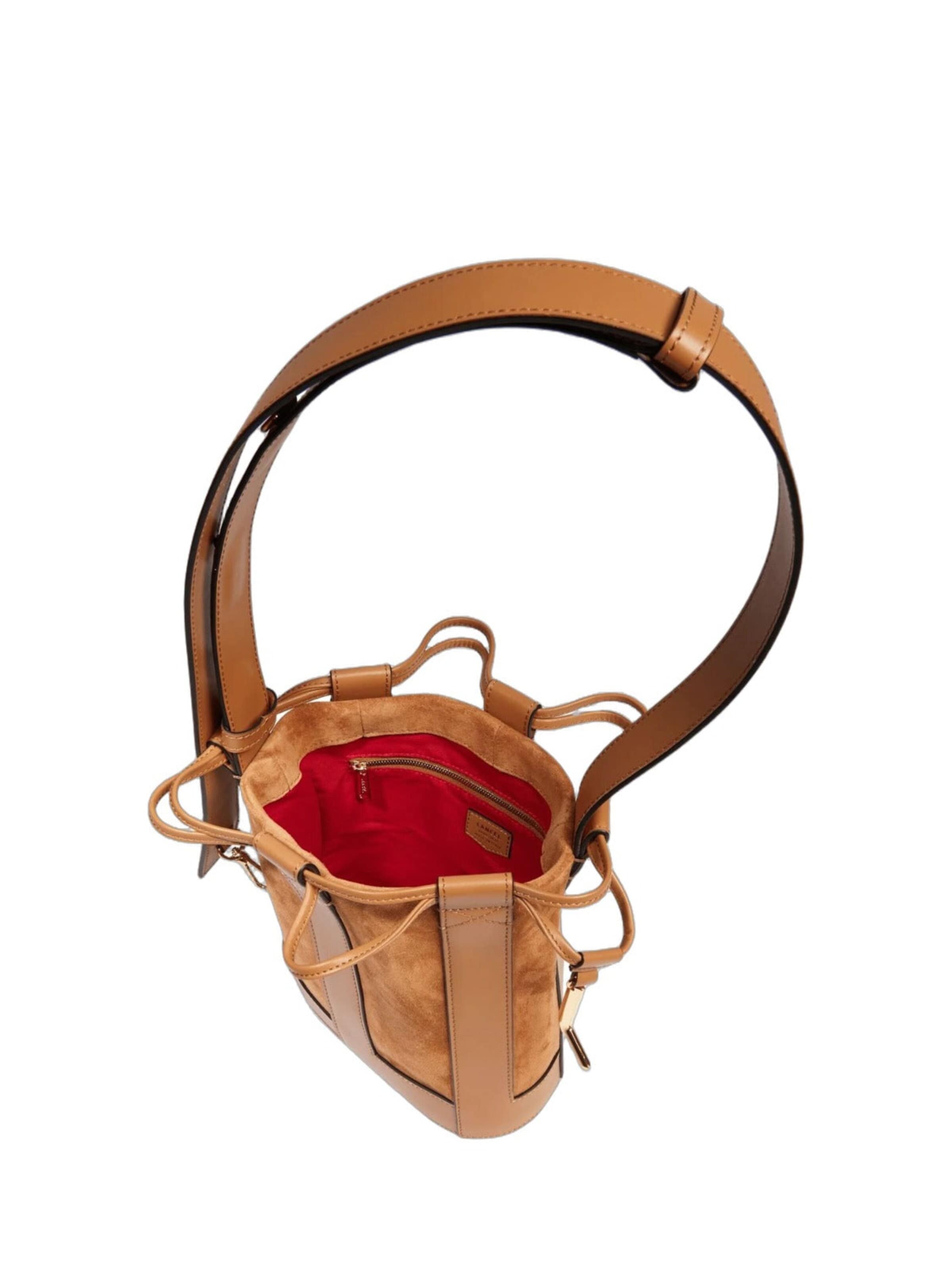 Borsa a spalla 'Lancel Sacs Seau S Femme Elles Camel' di Lancel in marrone