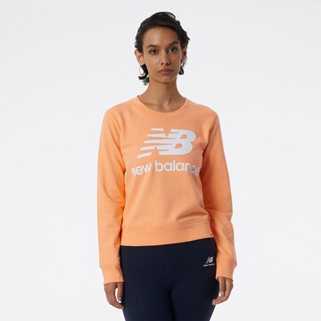 new balance Sweatshirt in Orange: front