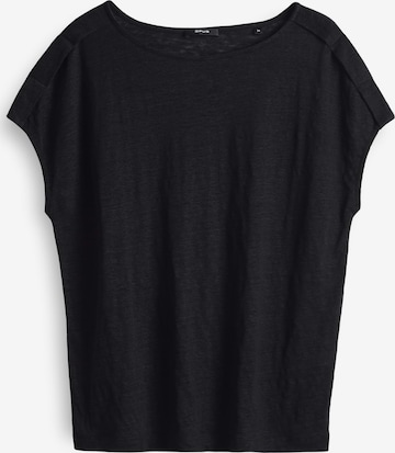 OPUS Тениска 'Soguli' в черно: отпред