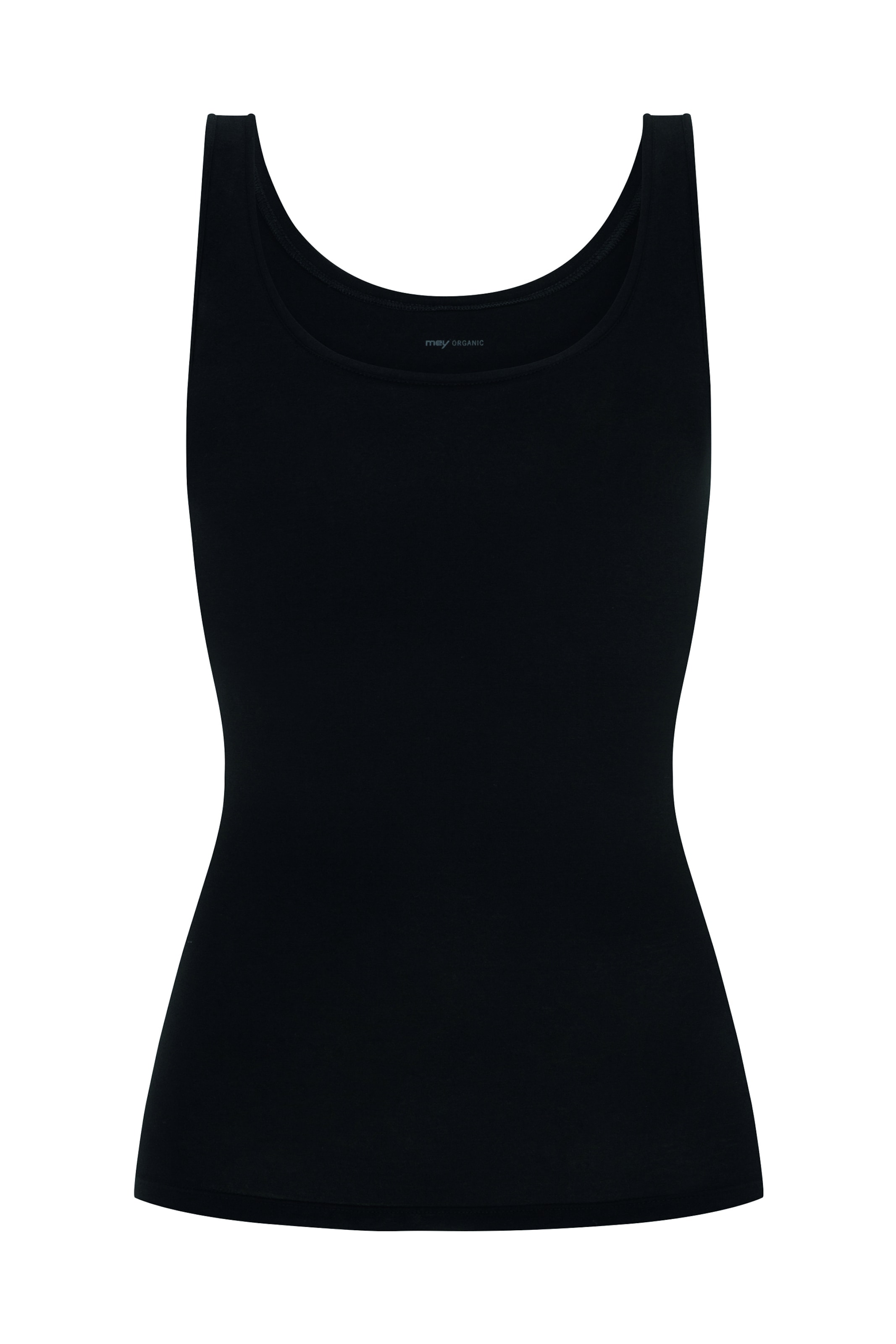 Mey Regular Top in Schwarz: Vorderseite