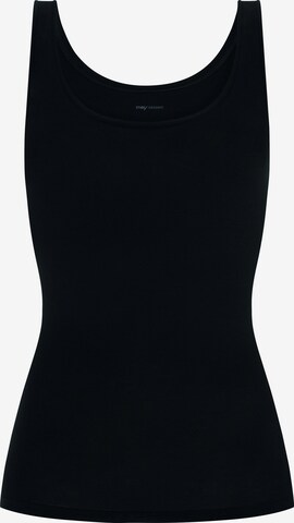 Mey Pajama Shirt in Black: front