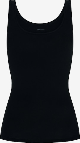 Mey Regular Pajama Shirt in Black: front