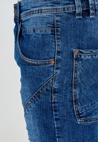INDICODE JEANS Regular Jeans 'Leon' in Blauw