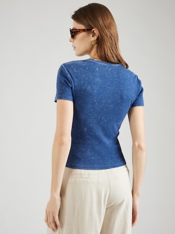 ONLY T-Shirt 'VALERIE' in Blau