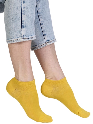 Sokisahtel Socken 'MONDI'‌‌‌‌‌ in Gelb: Vorderseite