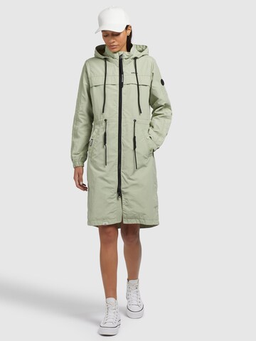 Manteau mi-saison 'Voya3' khujo en vert