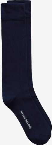 JP1880 Socks in Blue: front