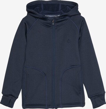 COLOR KIDS Fleecejacke in Blau: predná strana