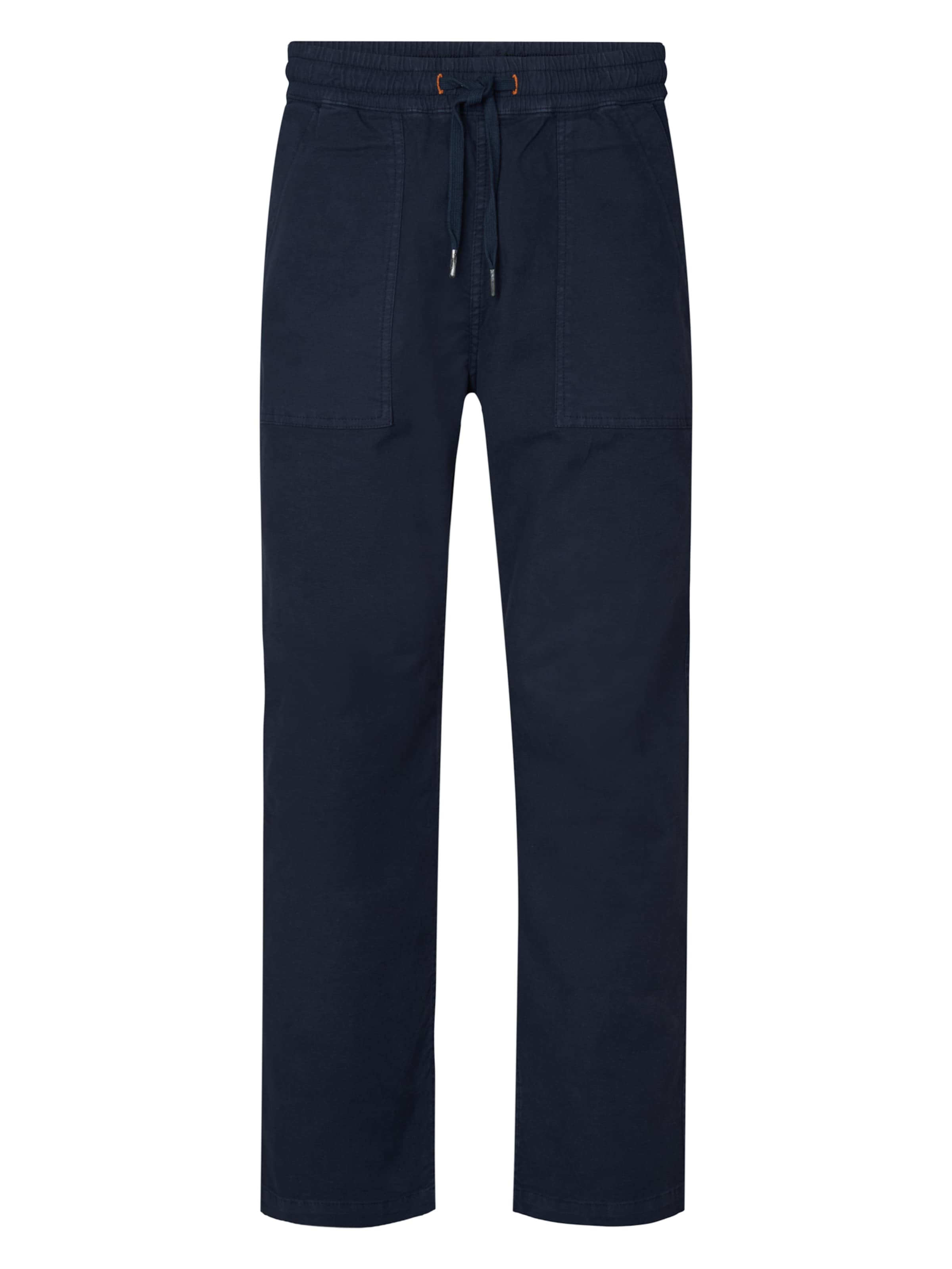 Petrol Industries Voľný strih Nohavice 'Gulfline' - Modrá: predná strana